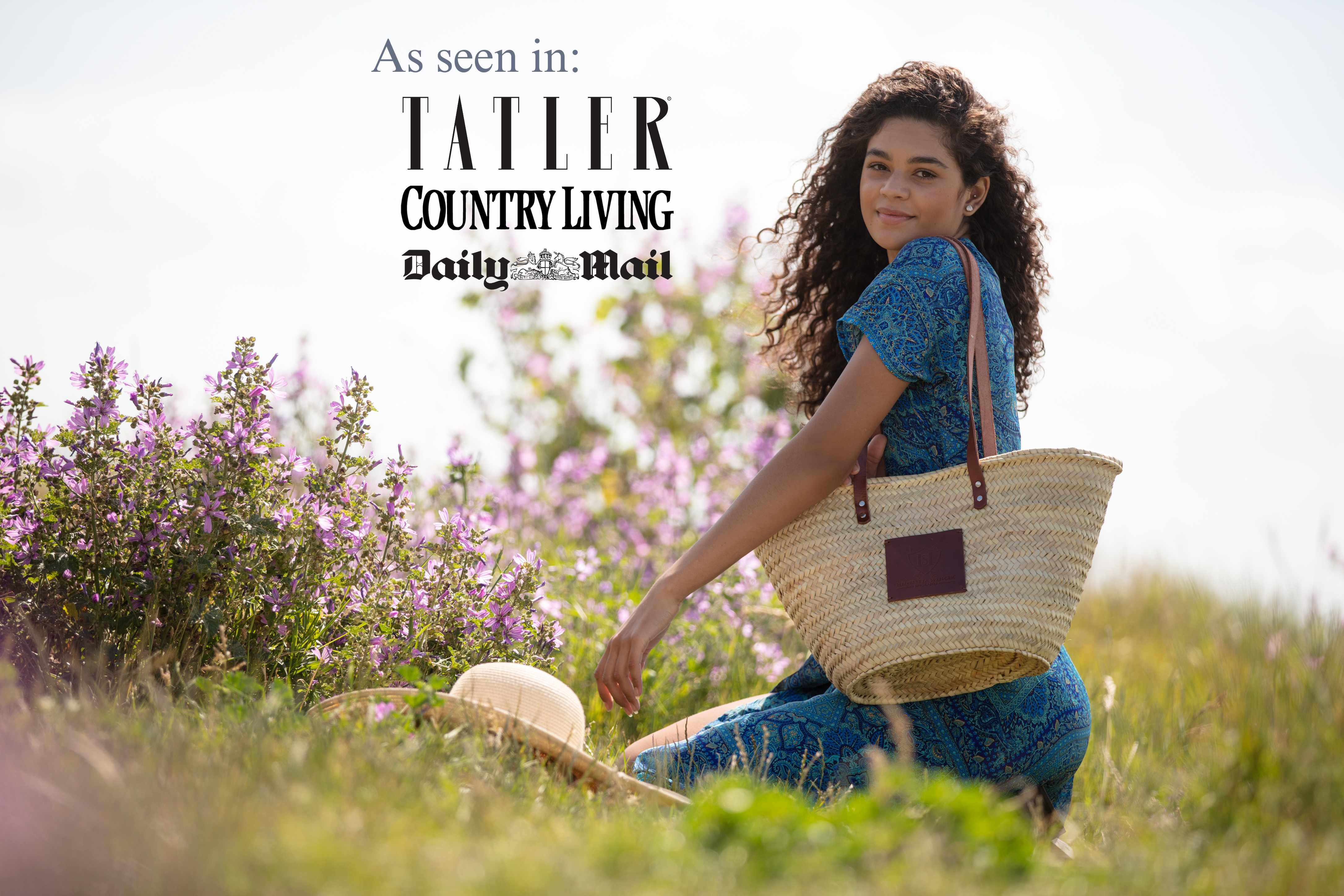 Summer 2026 Basket Bags | Handmade Straw Bags with Zips | Henrietta Spencer