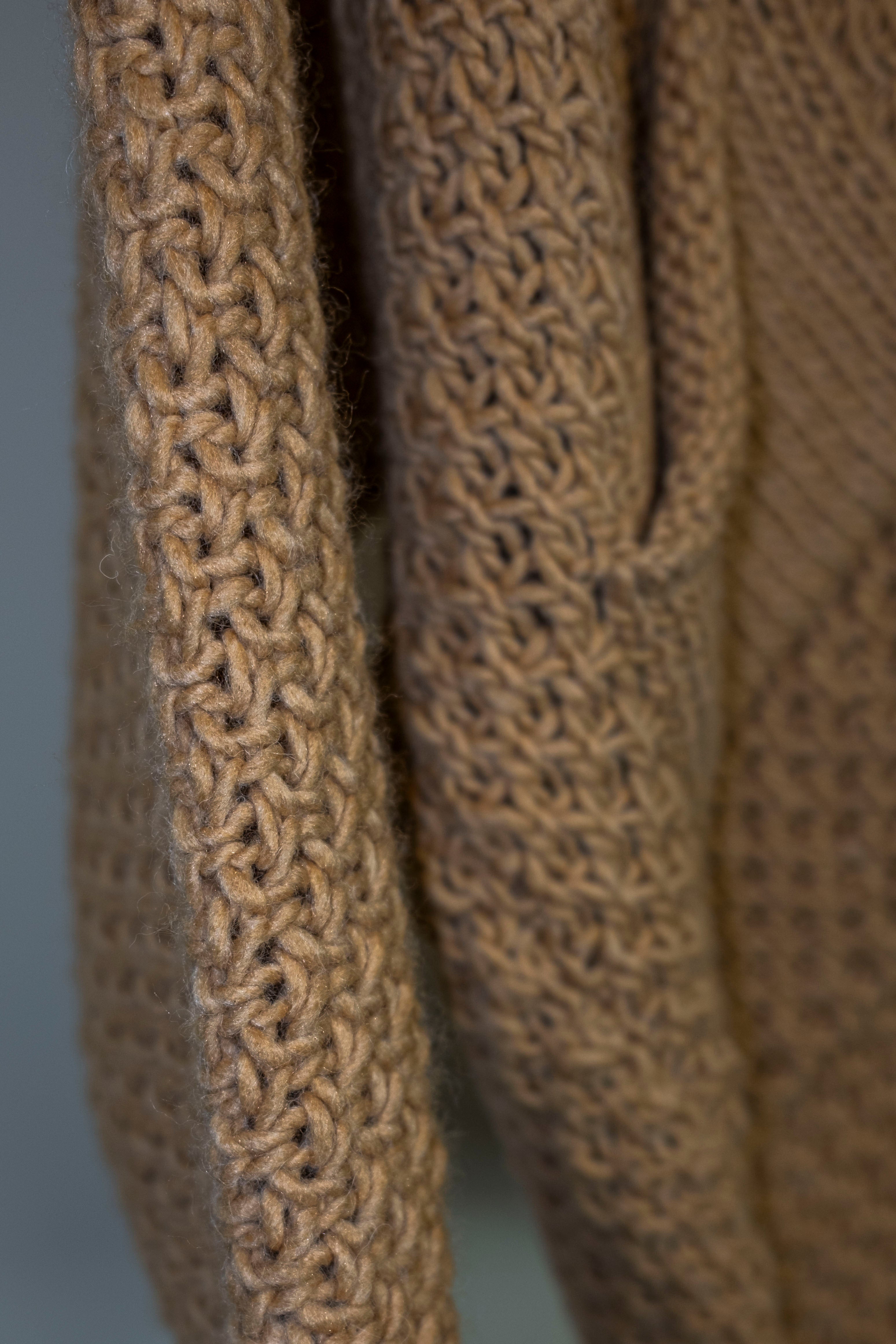 Knitted shrug cardigan