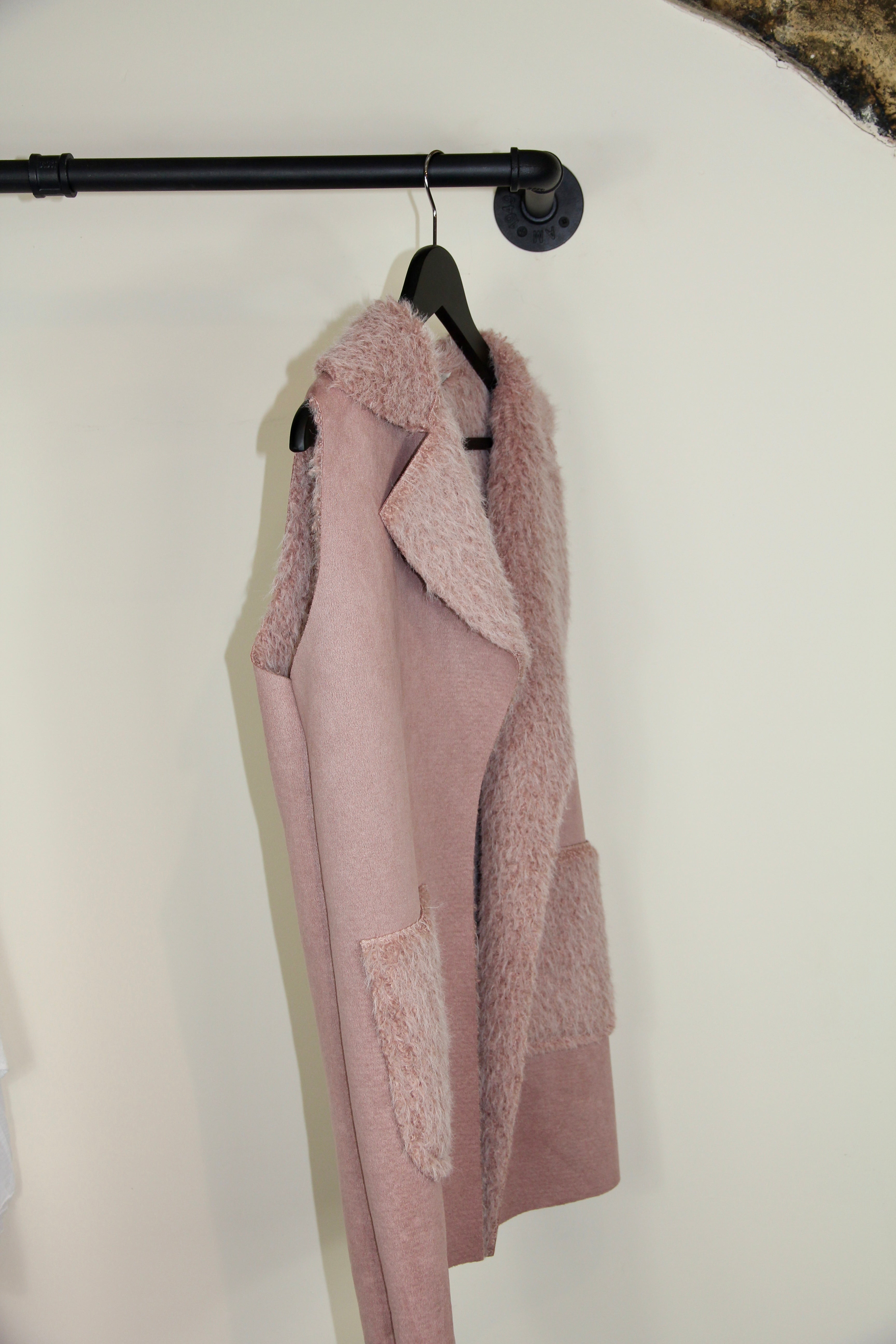 Suede Effect Gilet