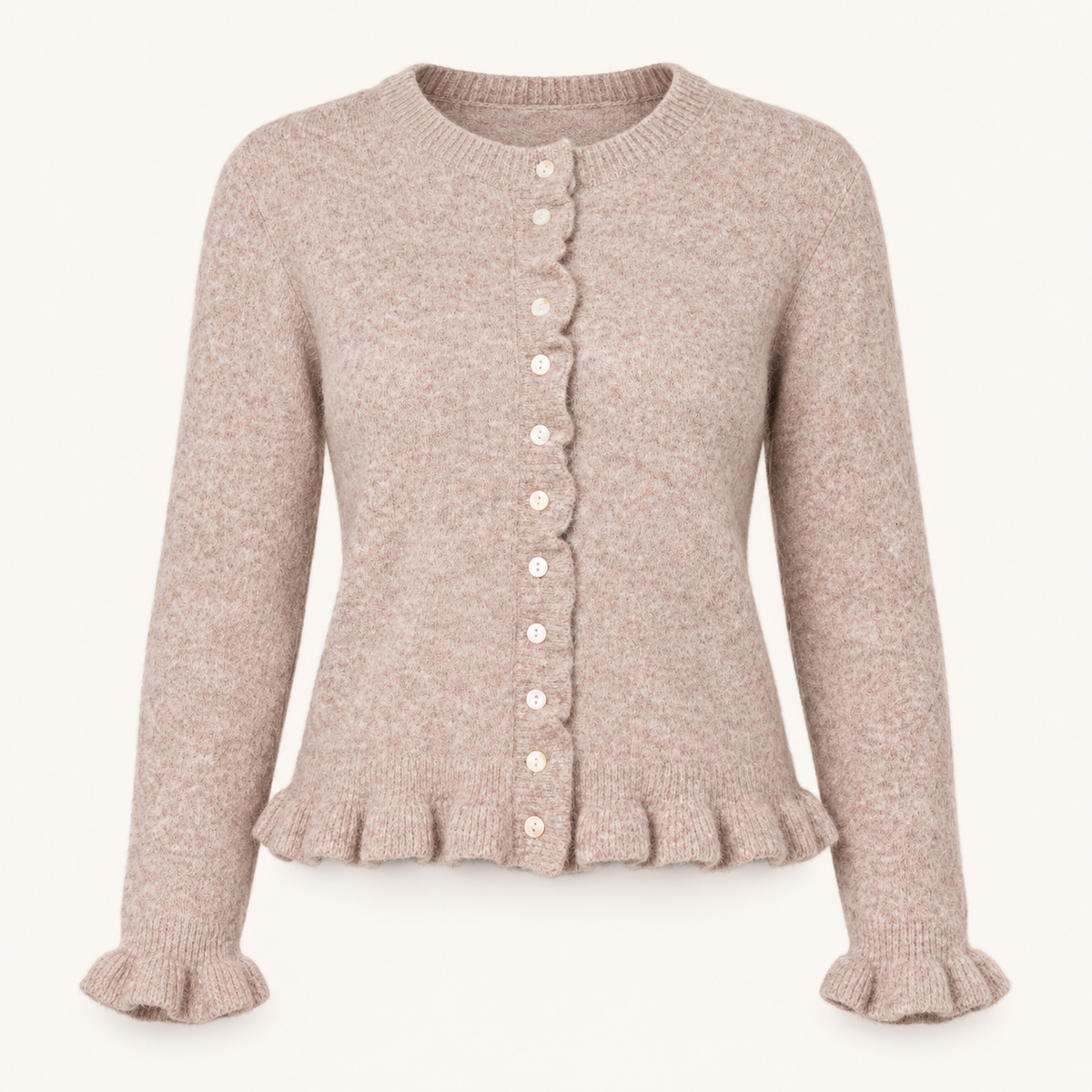 The Clementine Frill Cardigan