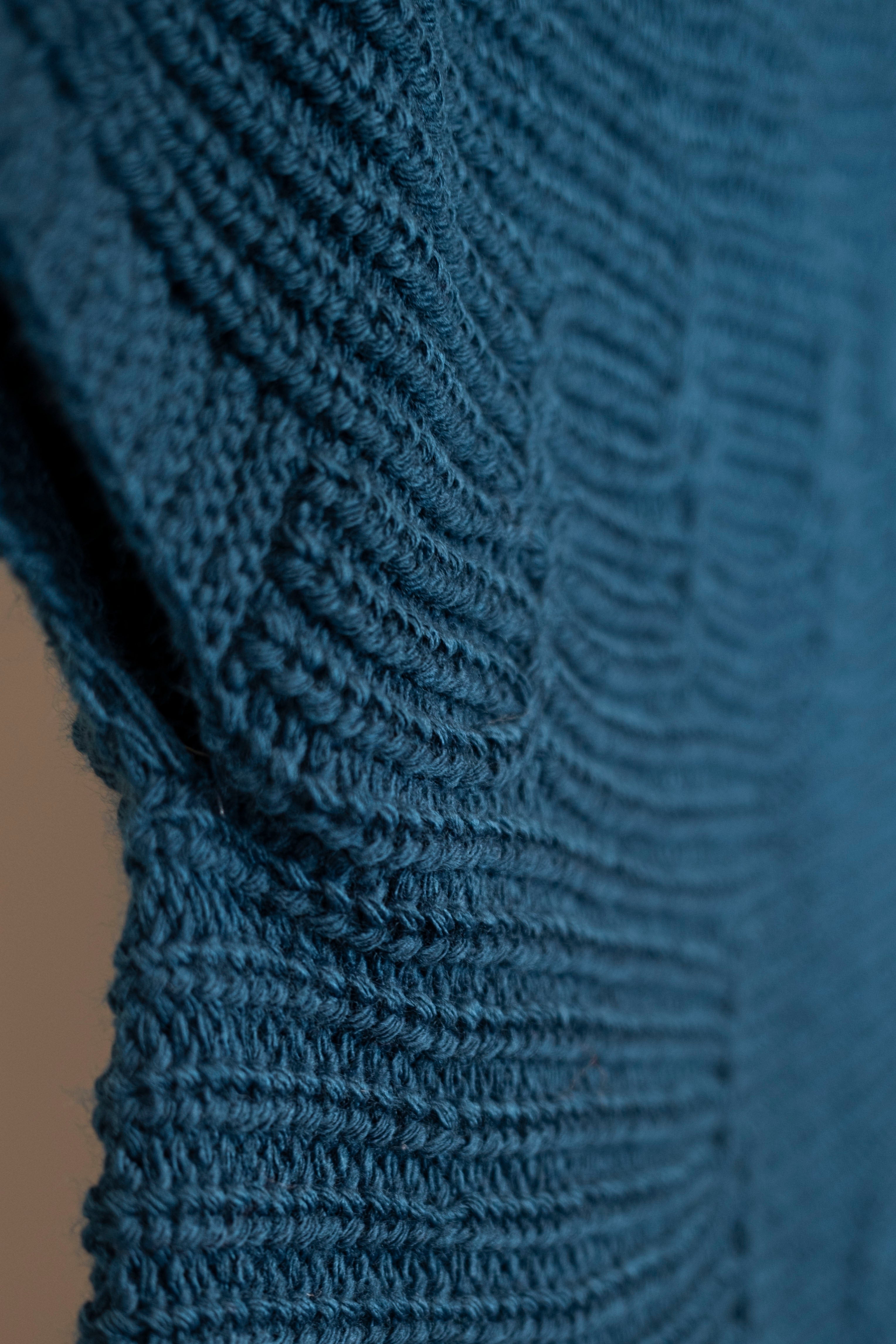 Longline Knit Cardigan Vest