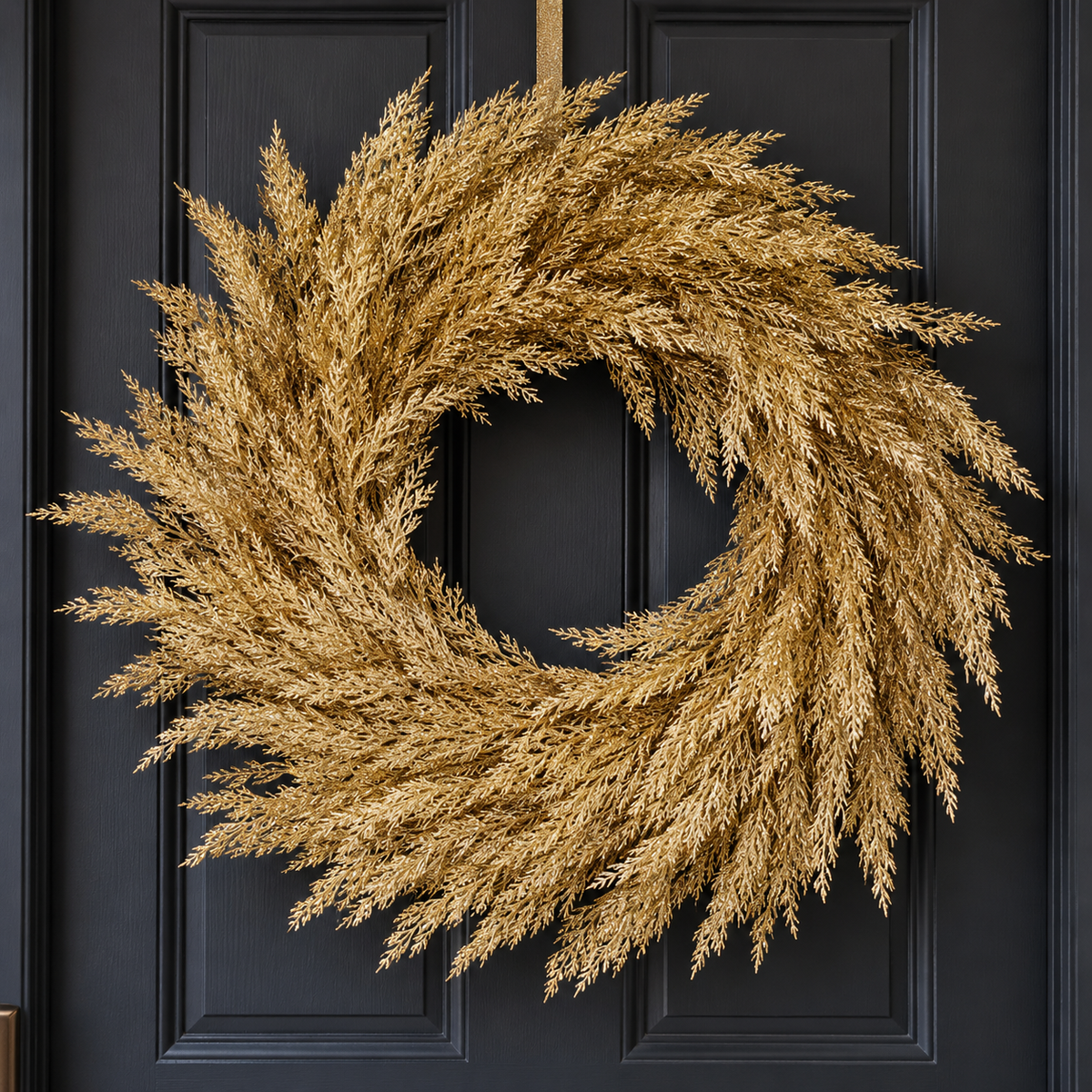 Luxury Gold Christmas Wreath – 70cm