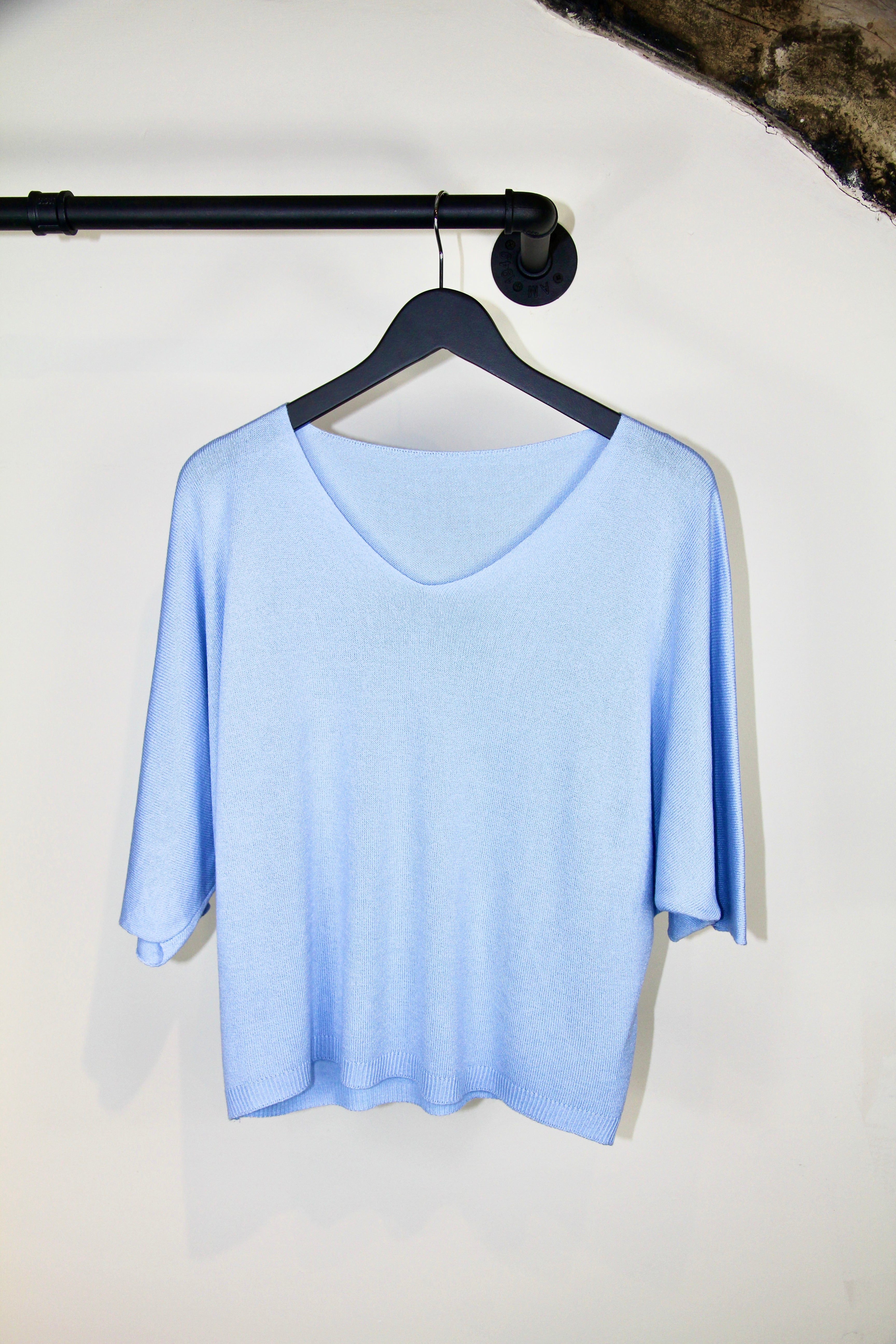 Lightweight Classic Batwing Knit Top