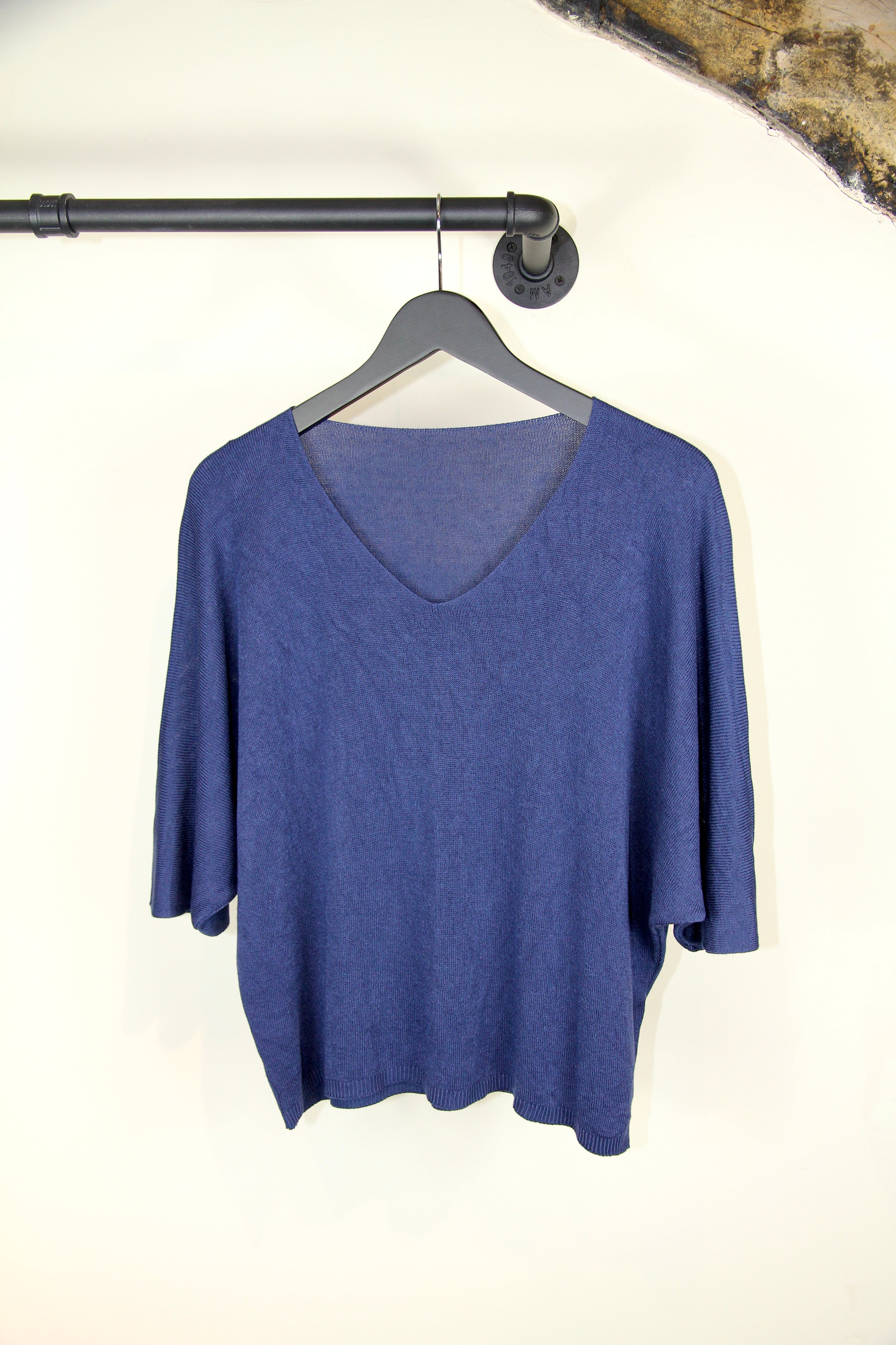 Lightweight Classic Batwing Knit Top