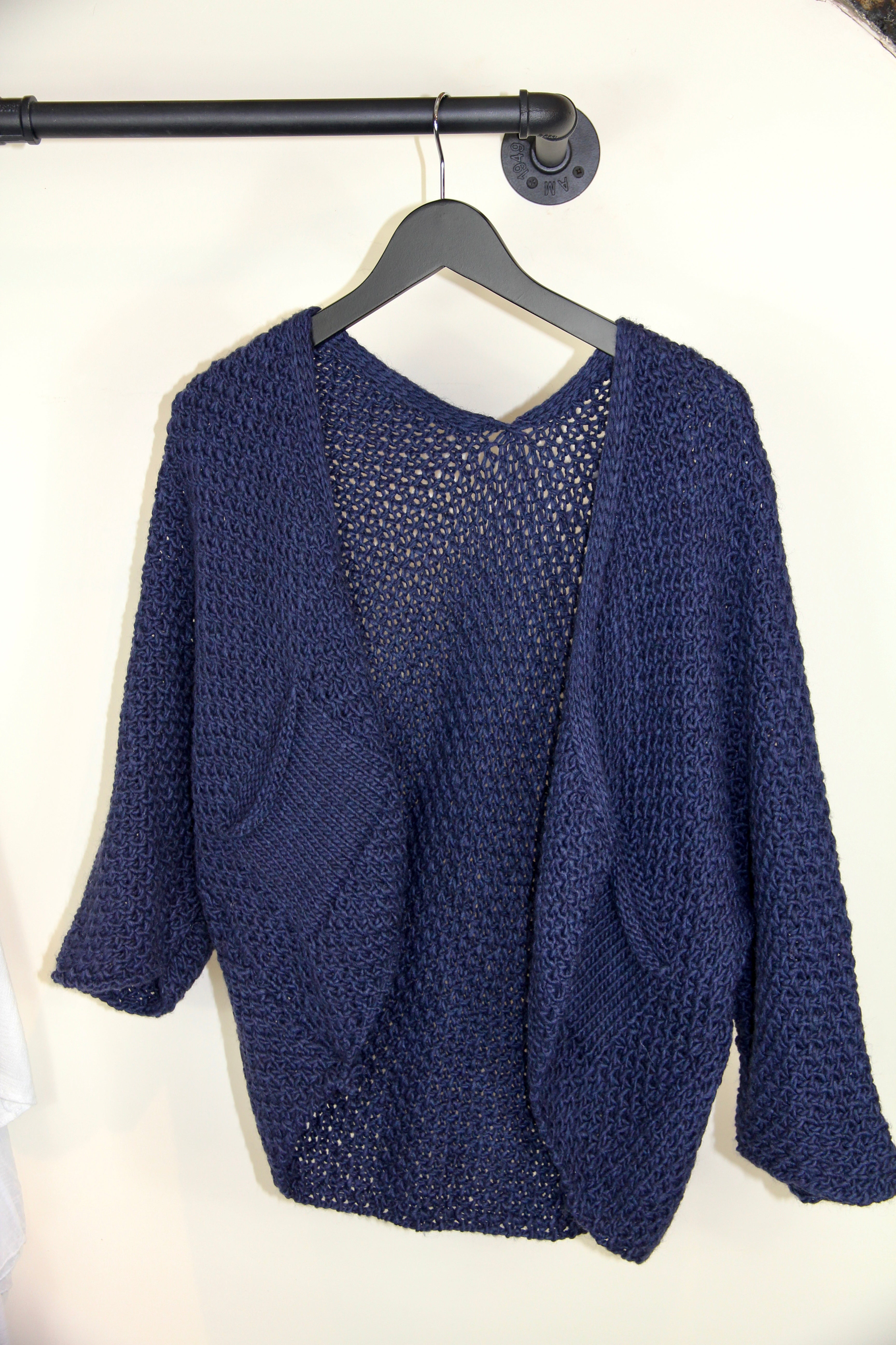 Knitted shrug cardigan