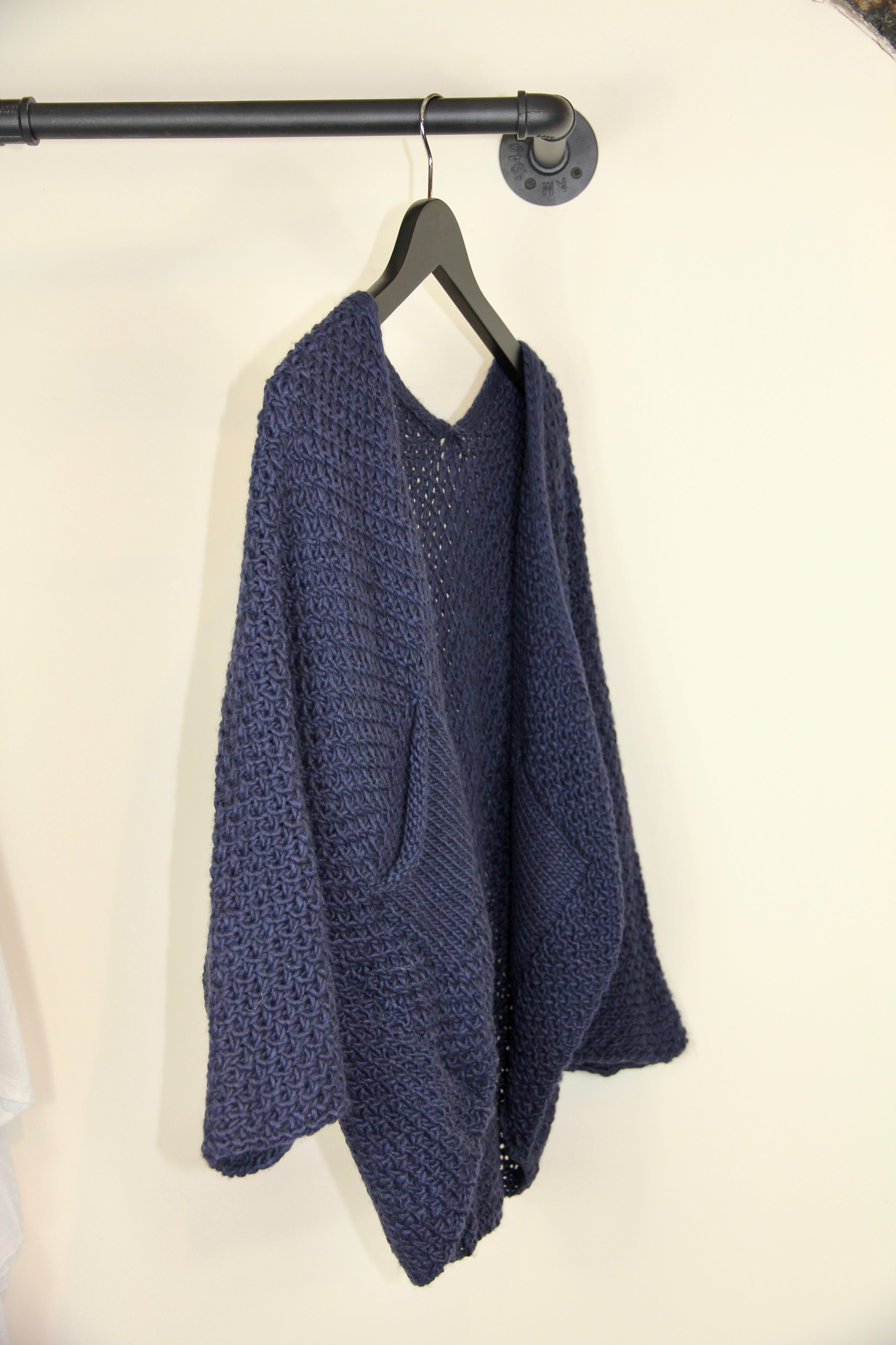 Knitted shrug cardigan