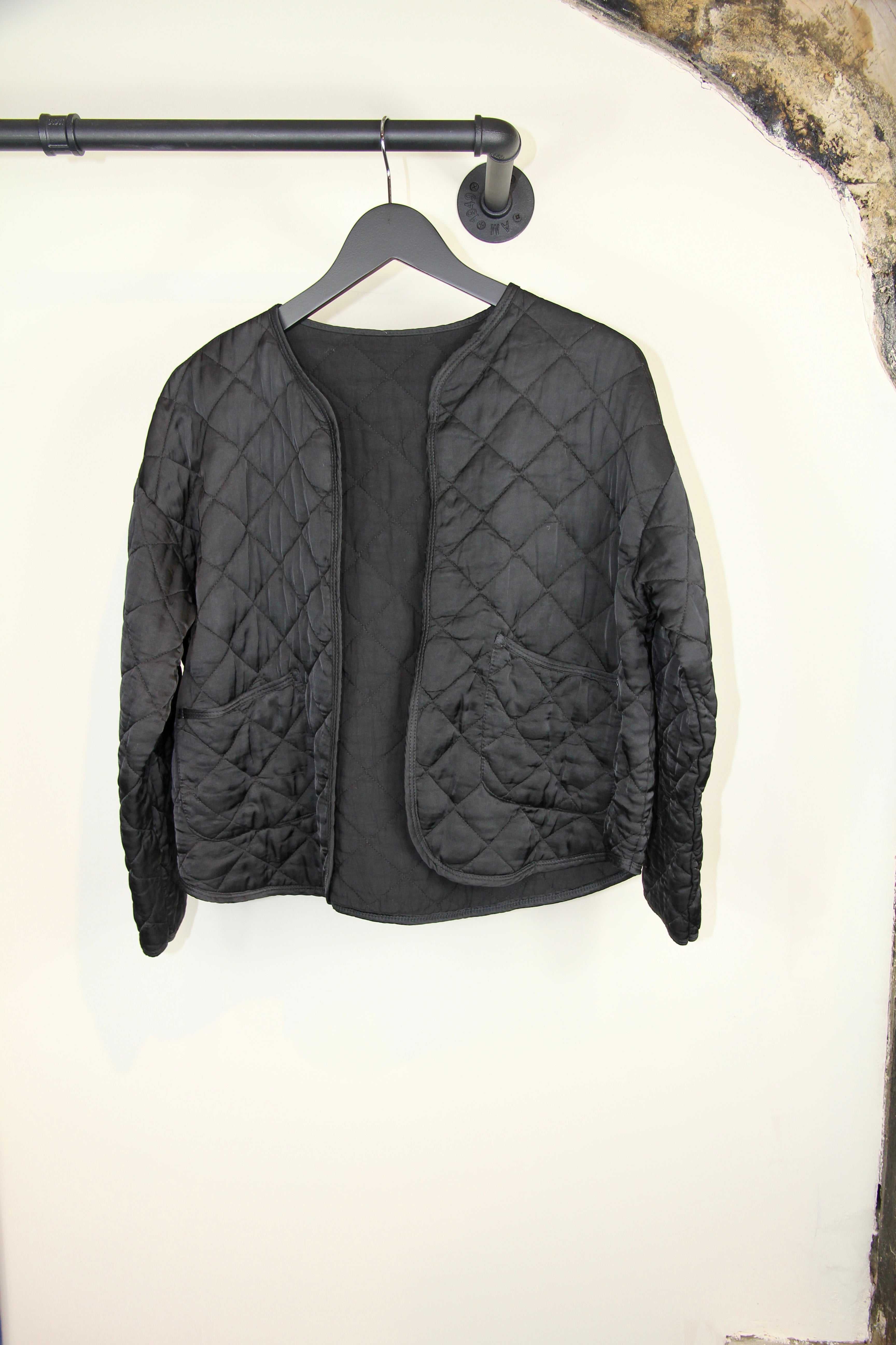 Quilted Bomber Jacket