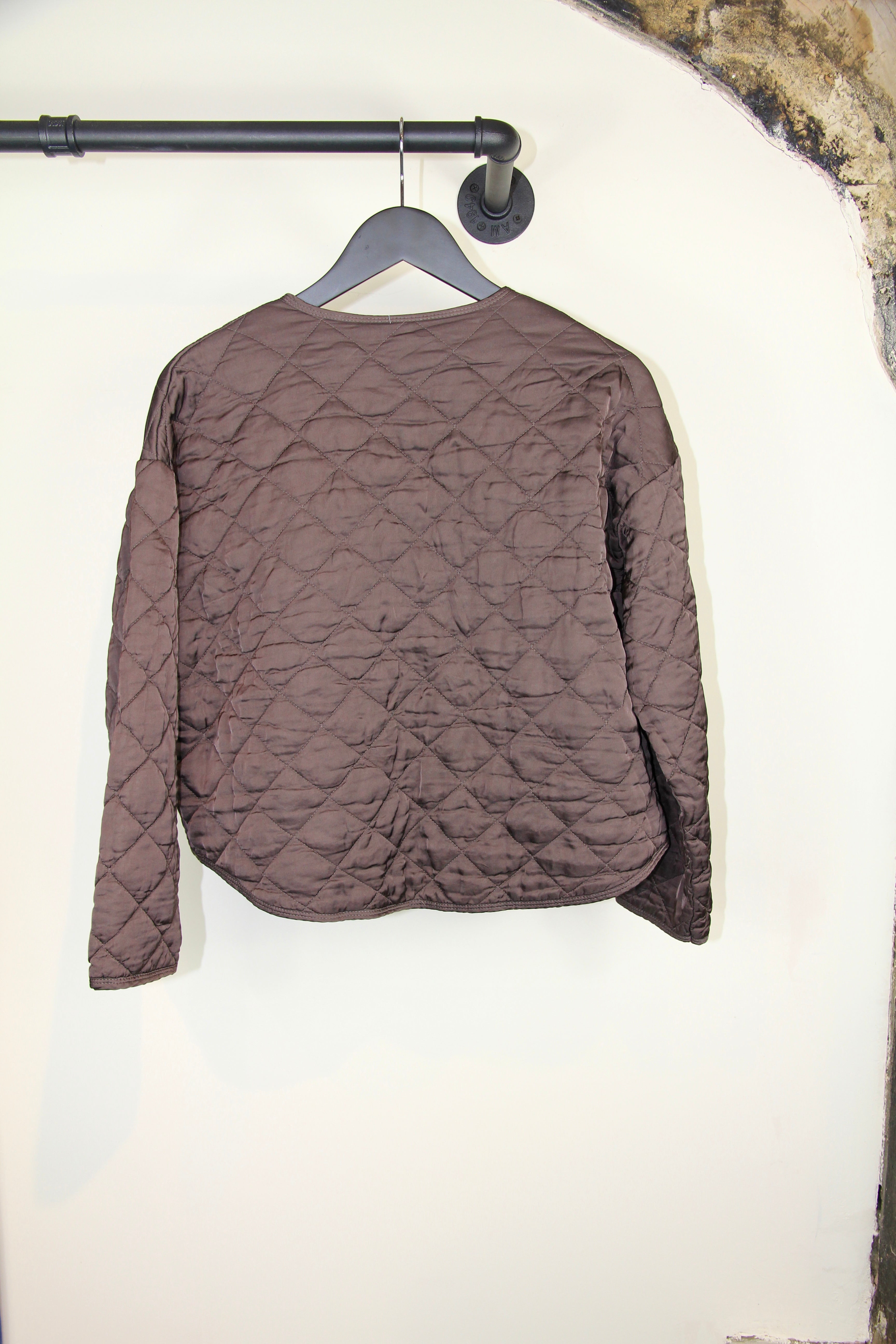 Quilted Bomber Jacket