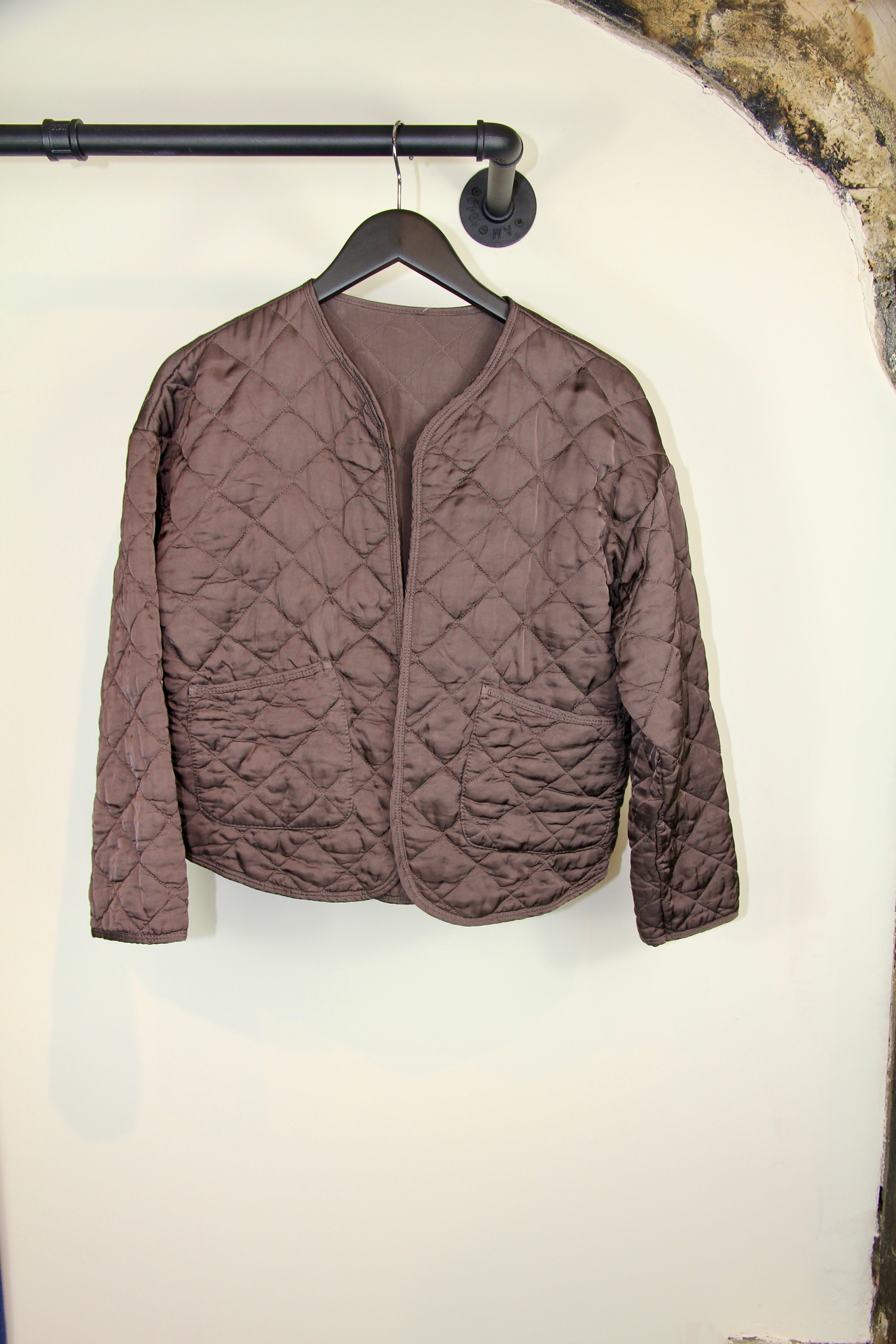 Quilted Bomber Jacket