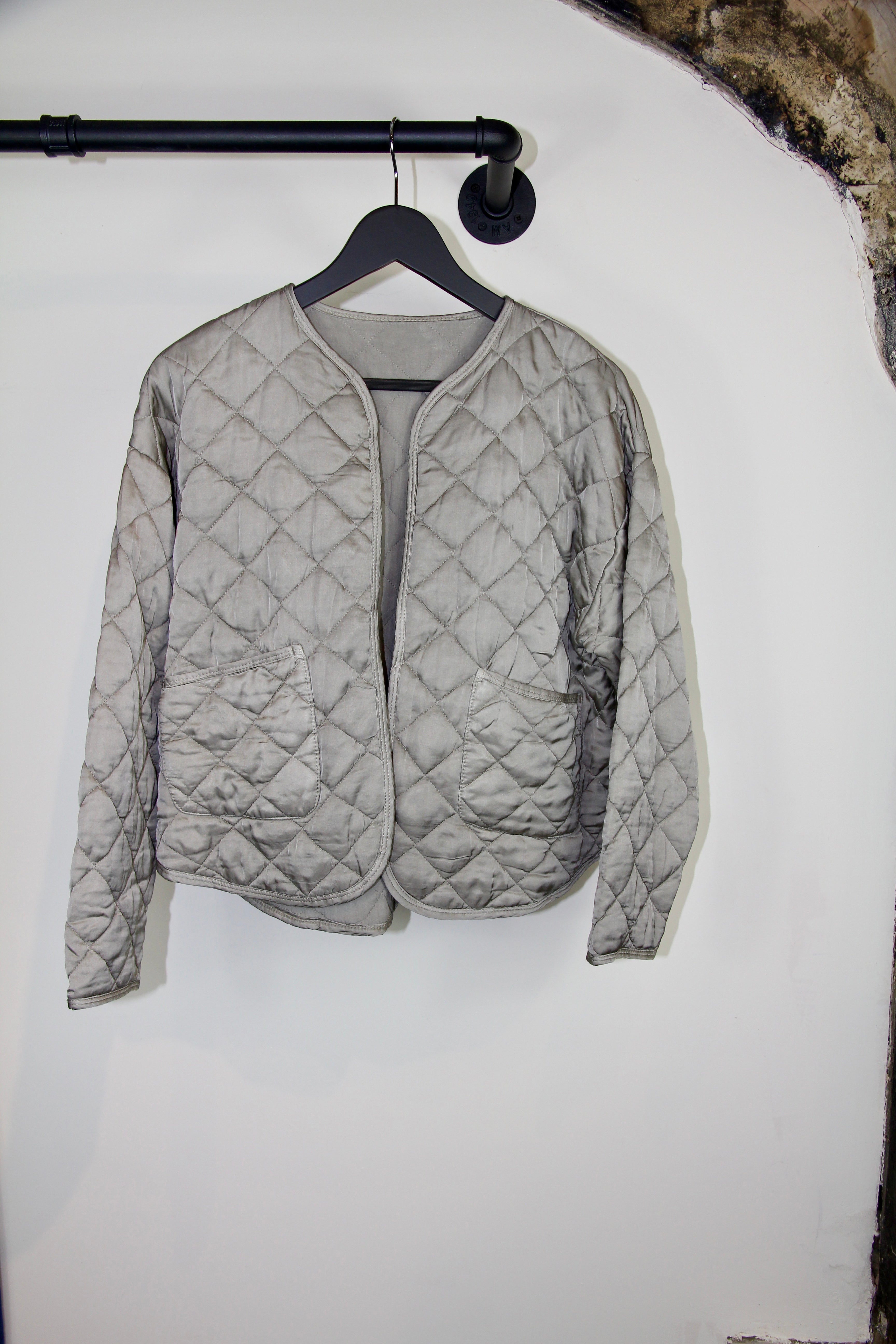 Quilted Bomber Jacket