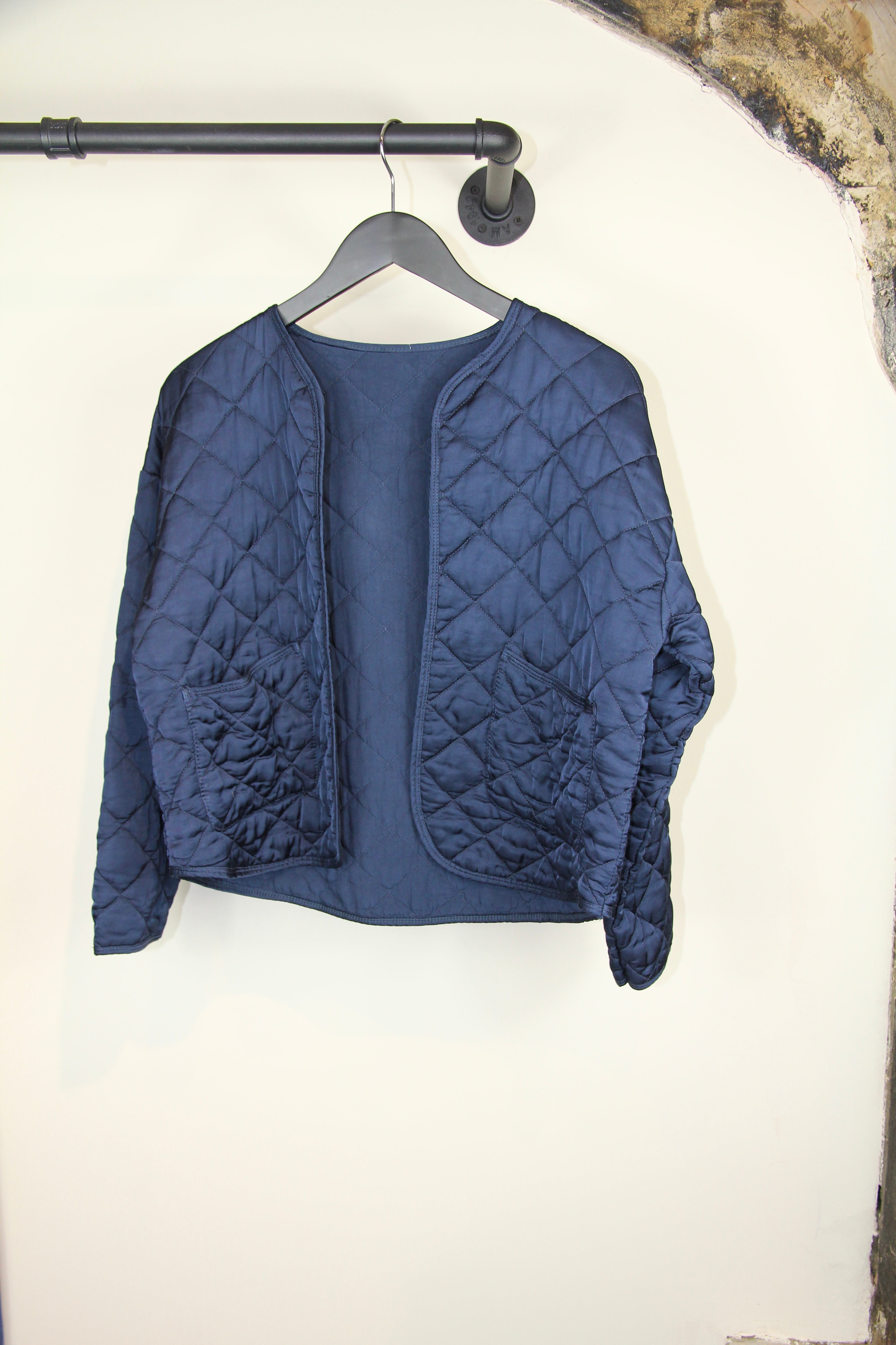Quilted Bomber Jacket
