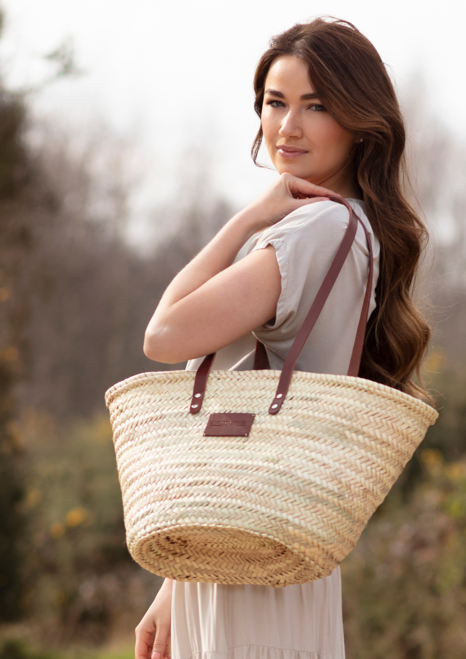Basket Bag With Zip | Straw Bag | Tote Basket | Woven Bag | French Bag