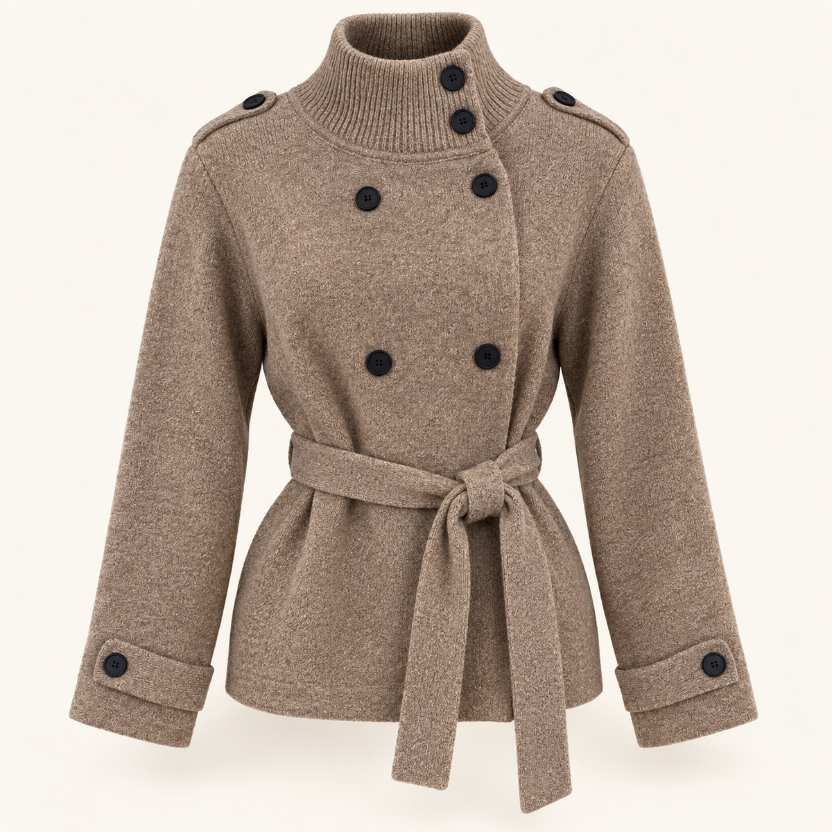 The Belgravia Belted Knit Jacket