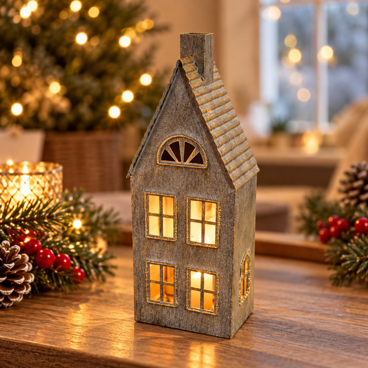 Nordic House Votive Candle Holder