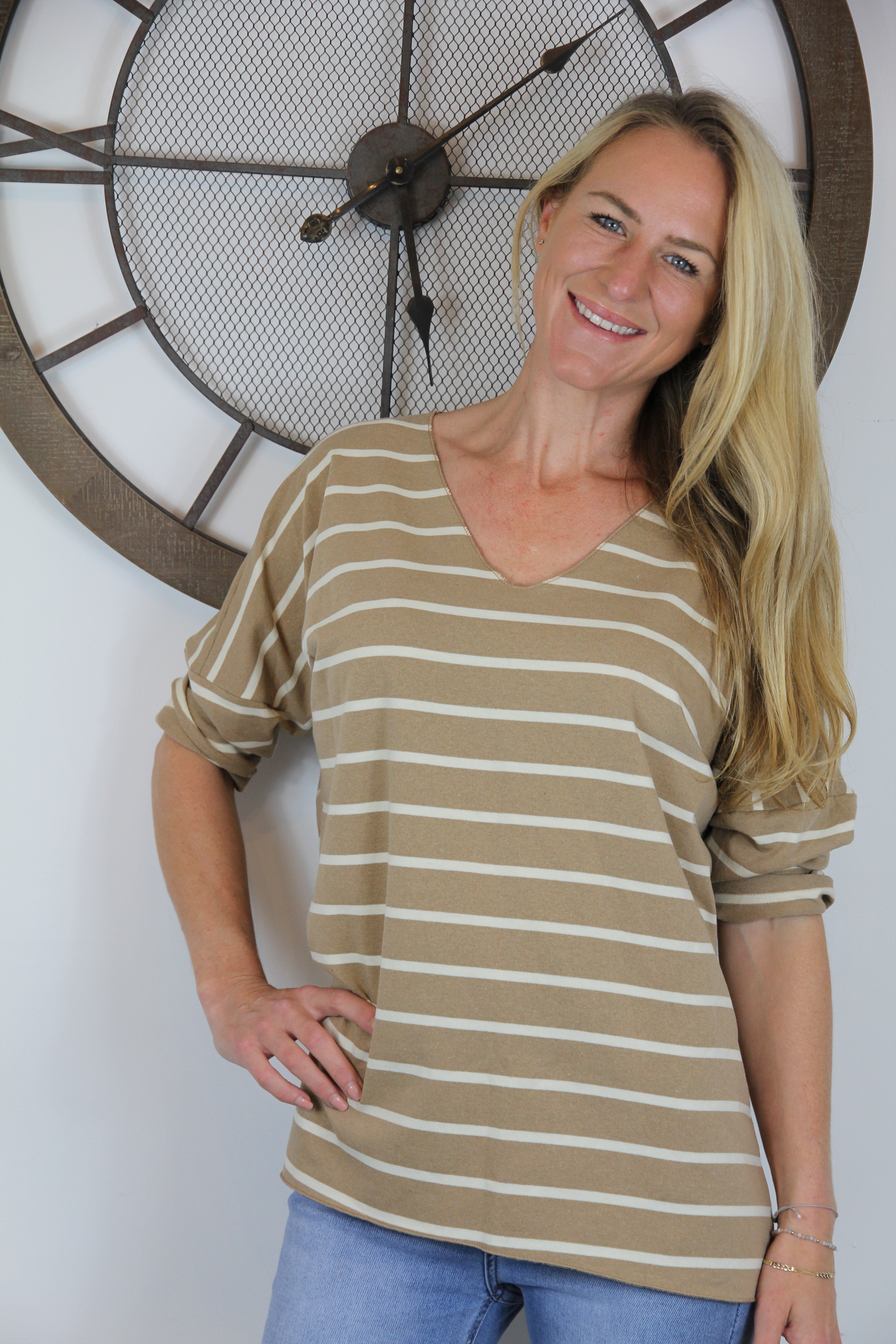 Striped T-Shirt Top