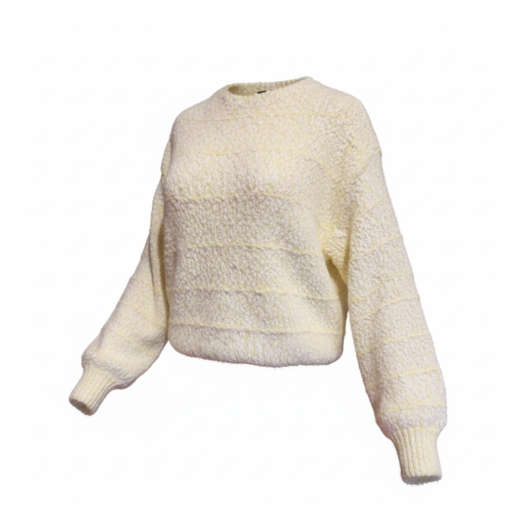 Lemon Bouclé Jumper