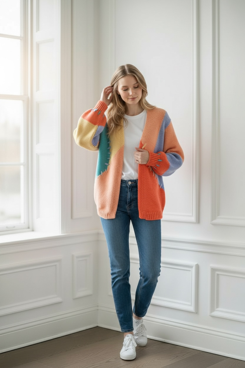 Stitch Detail Cardigan