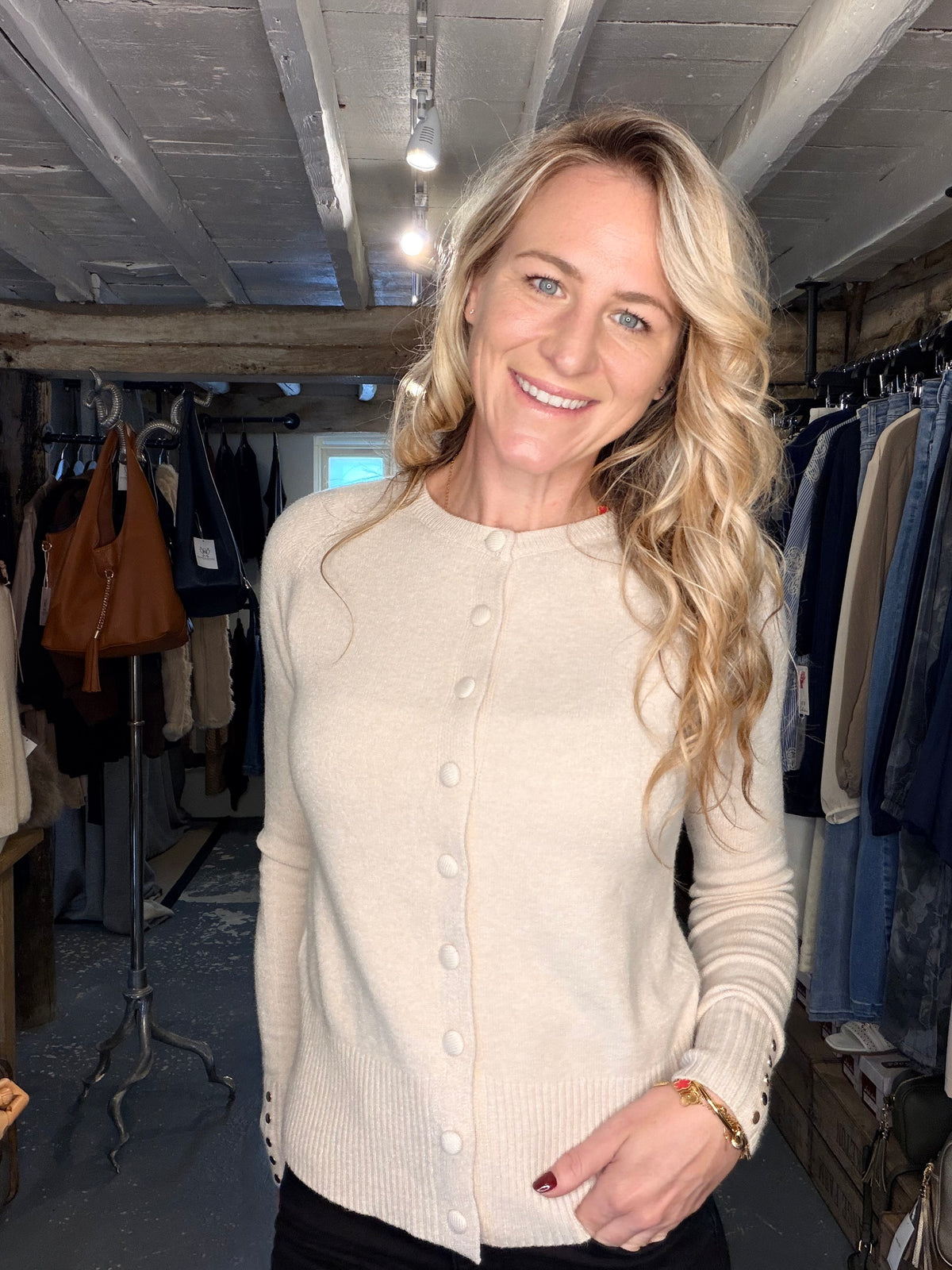 The Eloise Fine Knit Cardigan