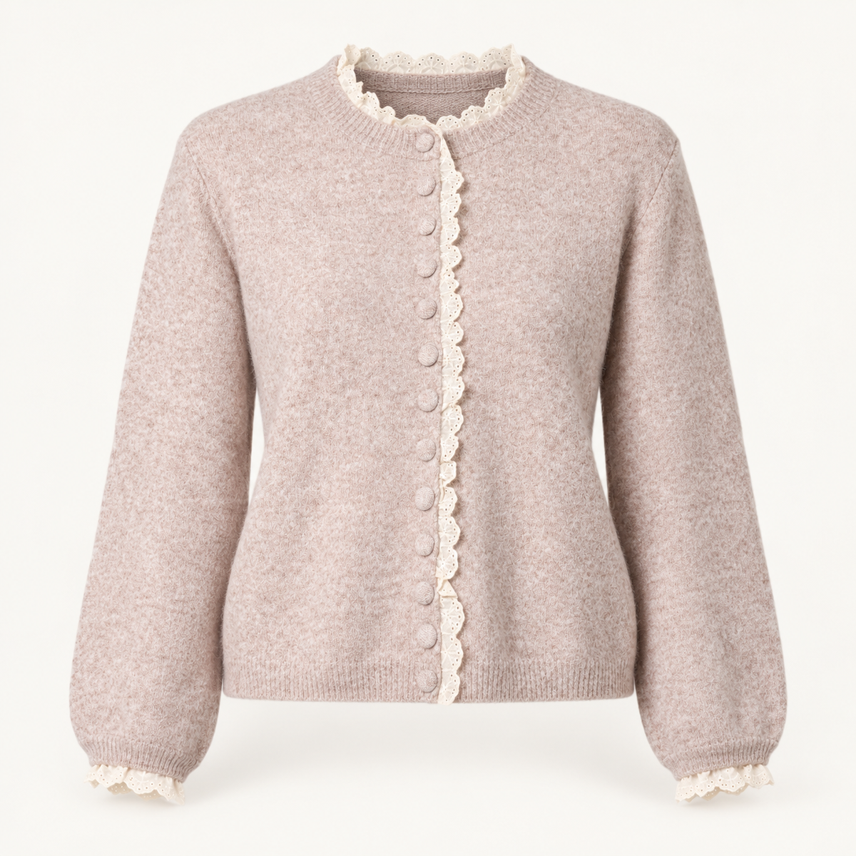 The Chantilly Broderie Cardigan