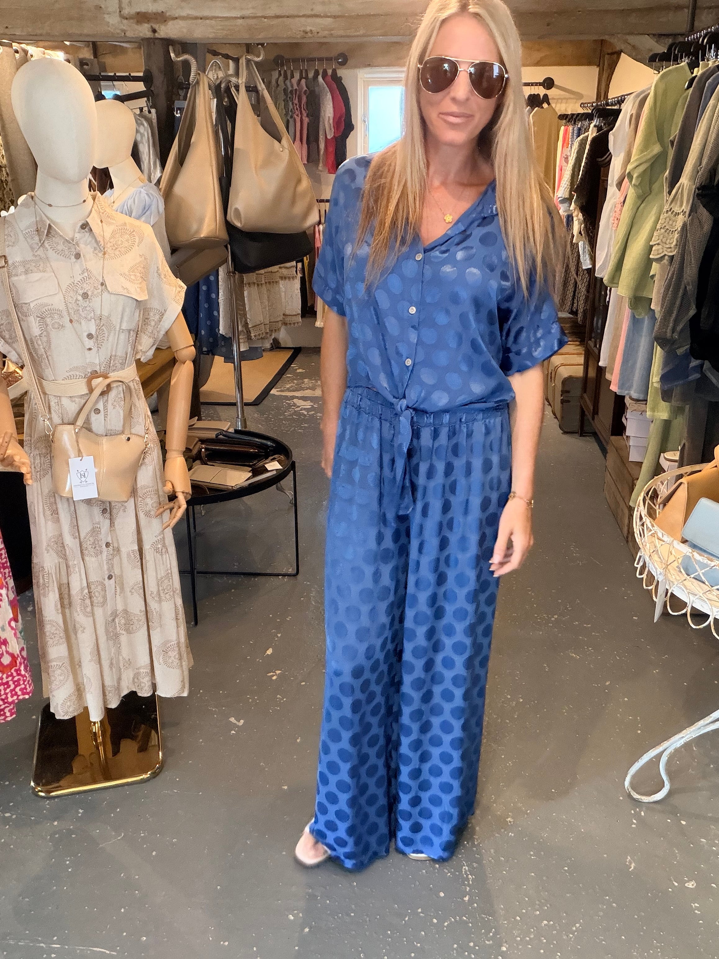 The Portofino Silk Co-Ord