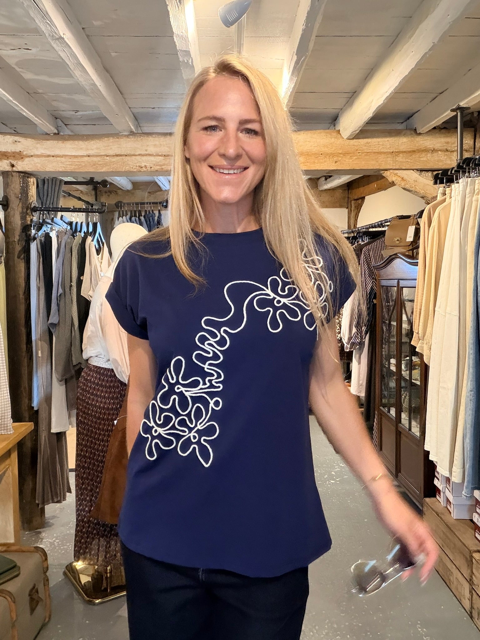 The Posy Embroidered T-Shirt